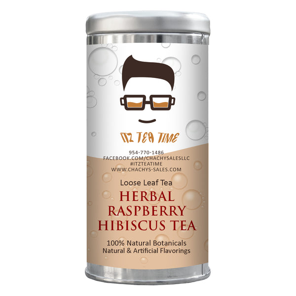 HERBAL RASPBERRY HIBISCUS TEA-caffeine-free